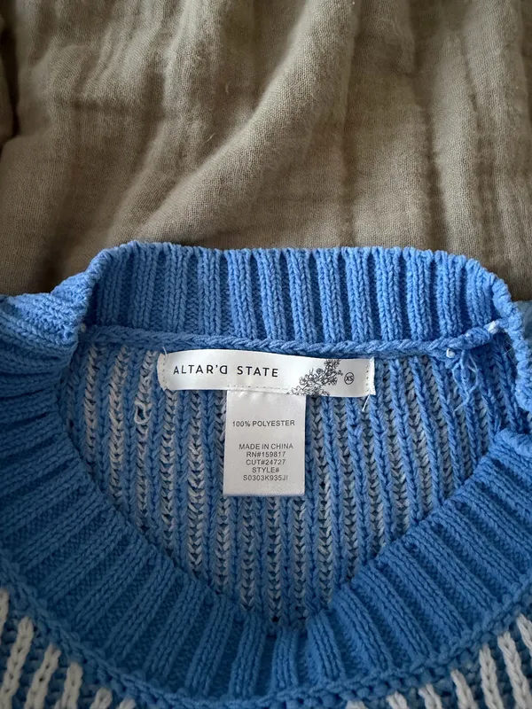 Altar'd State Striped Sweater - Image 3