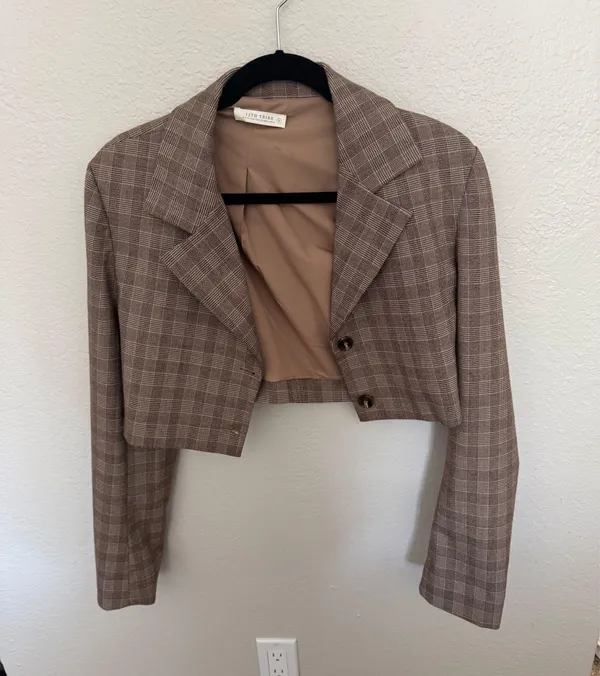 12th Tribe cropped blazer - Image 3