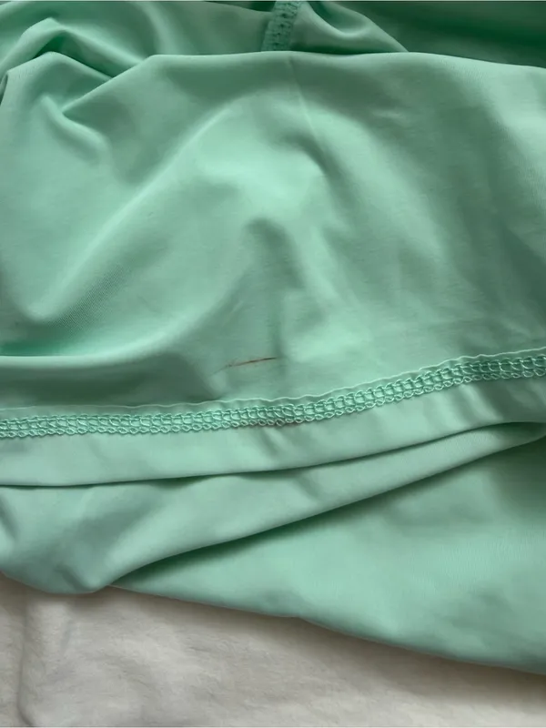 Free People Intimately Aqua Jade Sleeveless Deep V Tank Top M - Image 7