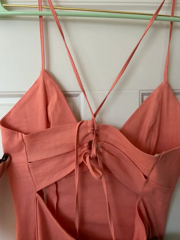 Forever 21 Coral Maxi Dress - Image 4