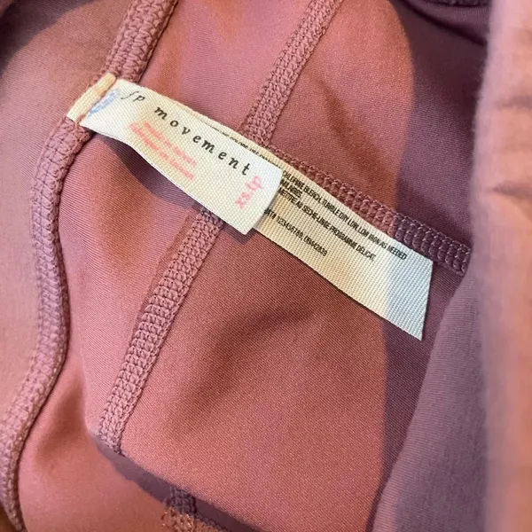 Free People Movement Virgo Mauve Cropped Leggings‎ - Image 5