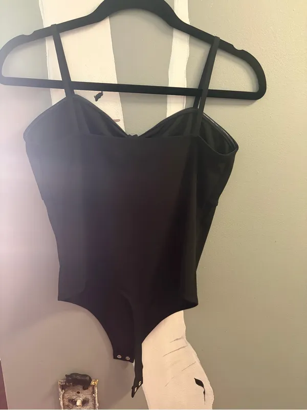 Express Black One-Piece Bodysuit - Image 4