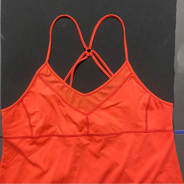 Women's Red Strappy Camisole Size undefined - Image 2