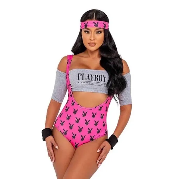 Playboy Retro Physical Costume Size XL - Image 4