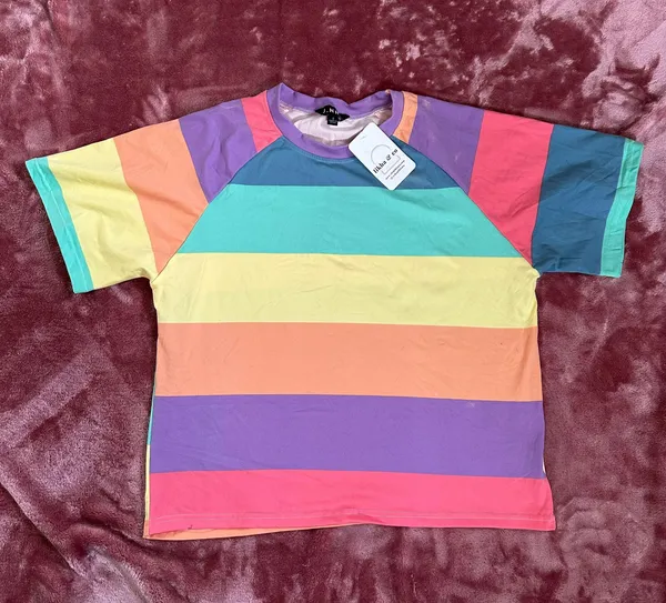 Boutique RAINBOW STRIPED PJ SET - Image 3