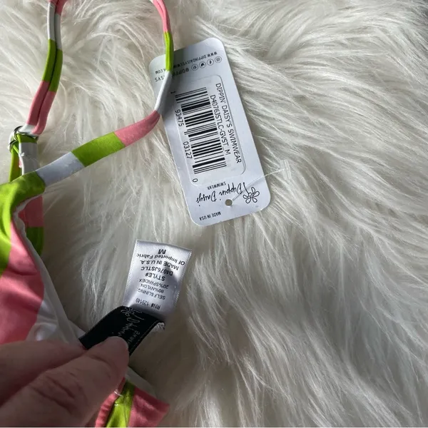 Stripe Underwire Bikini Top Size M NWT by Dippin’ Daisy - Image 2