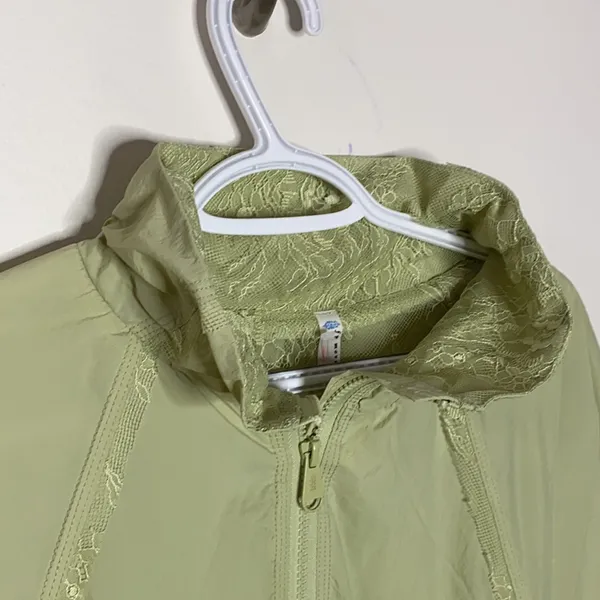 Free People Namaslay tiered ruffle jacket size M - Image 5