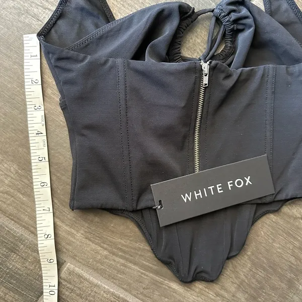 White Fox Boutique Love to Love Mesh Bustier - Image 8
