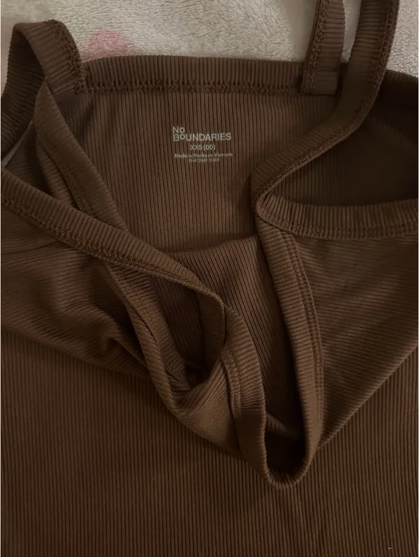 No Boundaries Top Tank Brown  - Image 3