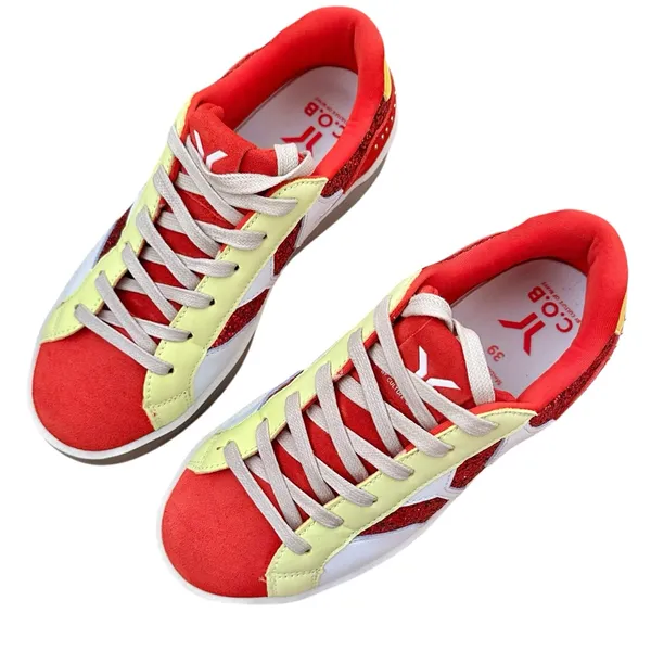 Culture of Brave COB Wing Play Hi Star Glitter Platform Sneakers Size 8 8.5 - Image 2