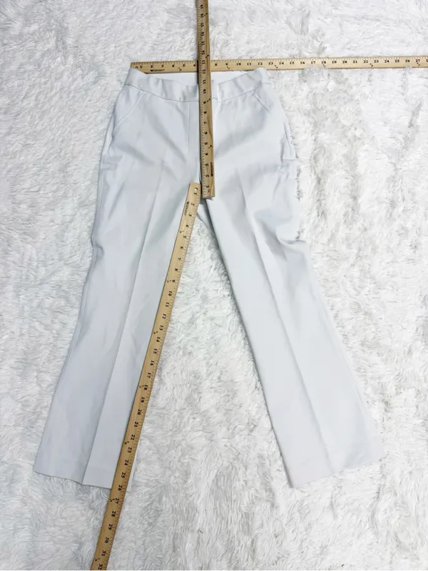 SPANX On-The-Go Kick Flare Pants White Size Small Stretch Pull On - Image 7