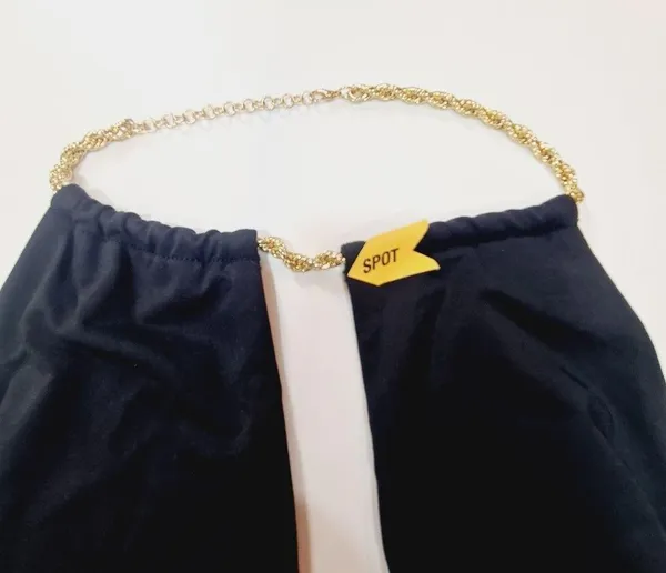 WeWoreWhat Snake Chain Necklace One Piece in Black - Image 10
