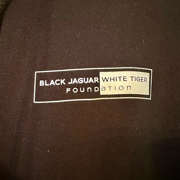 Black Jaguar and White Tiger Foundation - Black Zip-Up Hoodie - Brand new! - Image 6