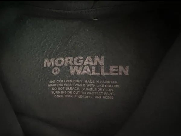 Morgan Wallen One Night at a Time World Tour 2023 Hoodie - Image 2