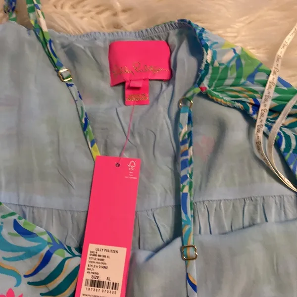 Lilly Pulitzer Teresa Maxi Dress Size Xl Brand New With Tag Length 50” Bust 40” - Image 12