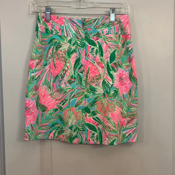 Lilly Pulitzer Jonas blue horizon, coming in hot skirt women’s size 0 - Image 7