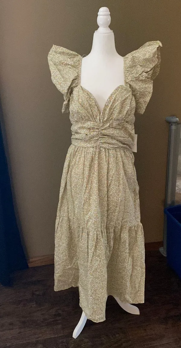 Tuckernuck Floral Hyacinth House Dress - Image 5