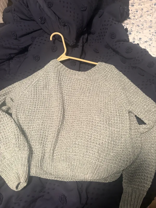Altar'd State Sage Green Sweater - Image 3
