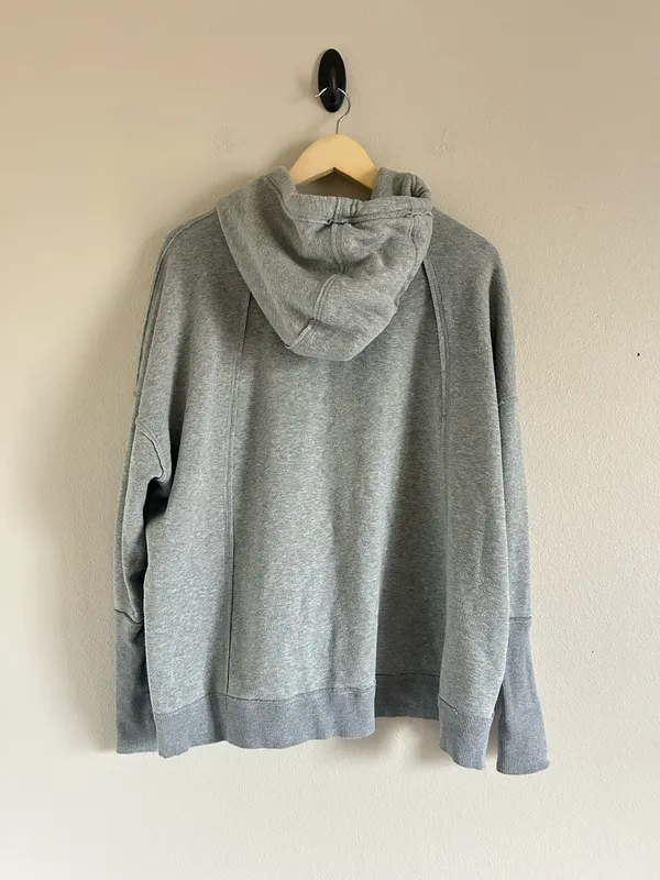 Free People Size Small Medium Inhale Exhale Hoodie Sweatshirt - Image 4