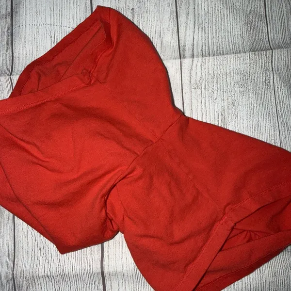 Victoria's Secret PINK Yoga Shorts Red Coral Size Small - Image 6