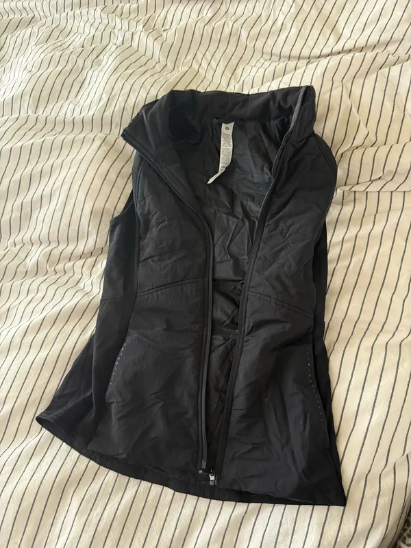 Black Lululemon Puffer Vest - Image 6