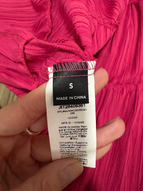 SheIn Pink Maxi Dress - Image 3