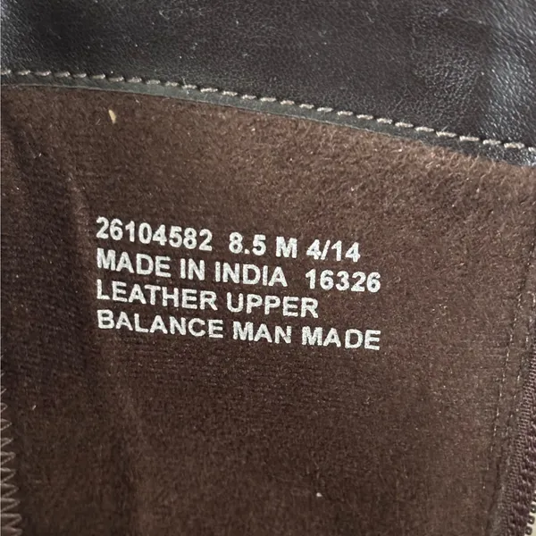 EUC‎ Clarks Tall Brown Leather Riding Boots Size 8.5 Equestrian Chic - Image 7