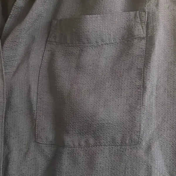 ✨A.P.C. Button Down Navy Midi Sz 36 Dress✨ Blue - Image 8