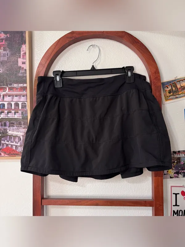 Lululemon Pace Rival Skirt Black - Image 3