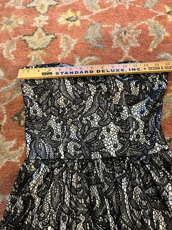 Miami Dress Black Lace Homecoming - Image 2