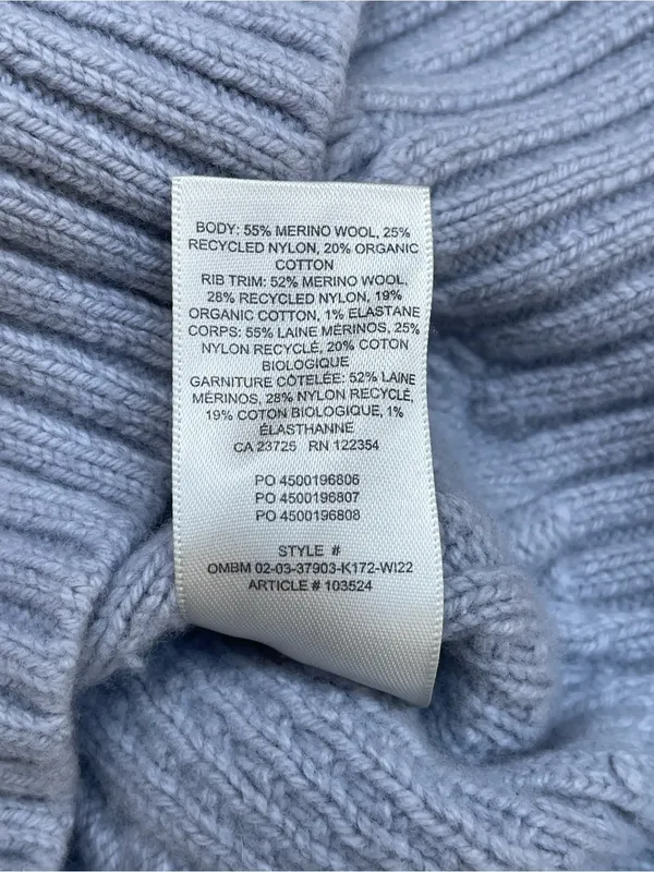 Aritzia Sunday Best Peggy Cropped Sweater grey minimalist coquette romantic 2XS - Image 7