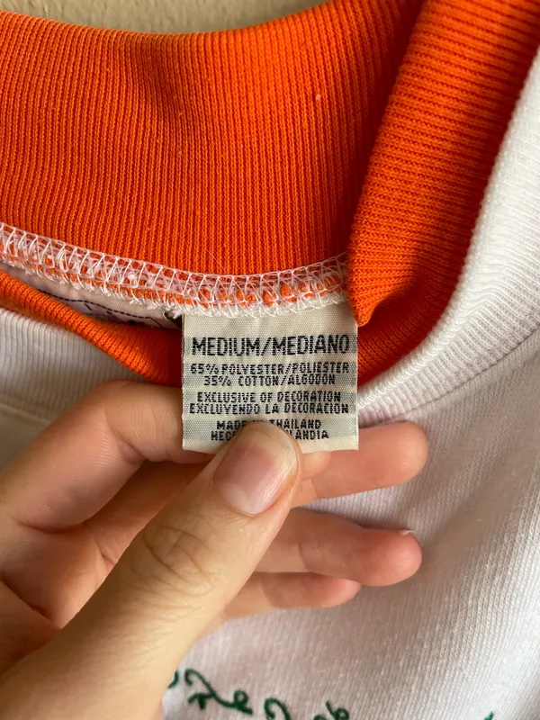 Vintage Halloween Crewneck White Size M - Image 3