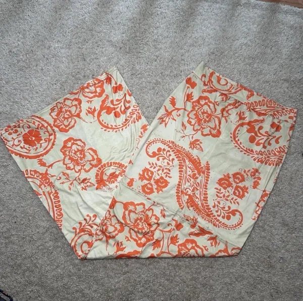 Pretty Little Thing Orange Paisley Print Maxi Skirt - Image 5