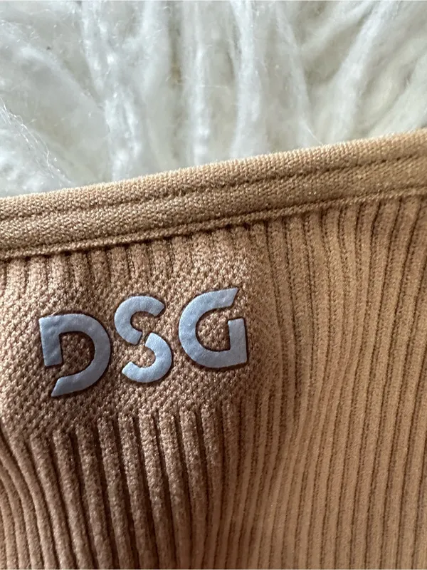 504. Dsg seamless crop tank xs cadet brown - Image 3