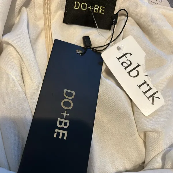DO+BE Dresses |  Beige Cream‎ Sequin Halter Ruffle Mini Dress ... - Image 8