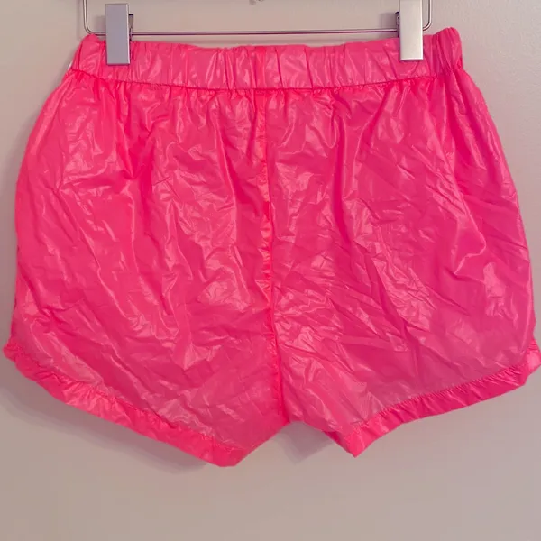 🎈BOGO FREE🎈Pink neon running shorts size m - Image 2