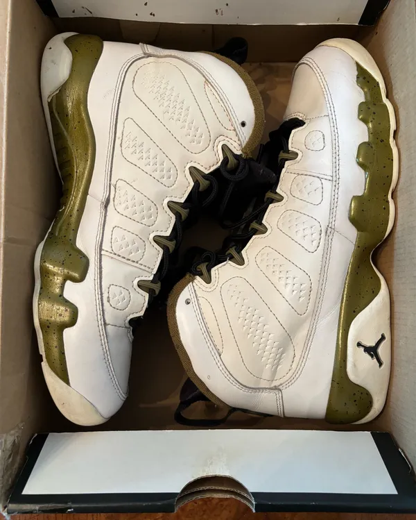 Air Jordan 9 Retro BG 'Statue' - Image 9