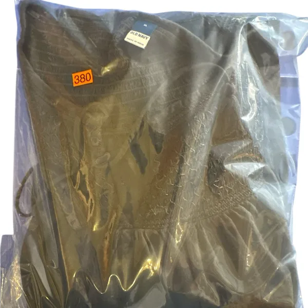 Old Navy Black Blouse with‎ Tassel Accents - Image 8