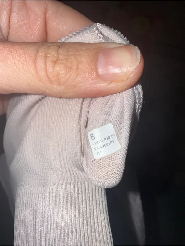 Lululemon‎ Ebb to Street Cropped Racerback Tank Top Flush Pink size 8 - Image 4