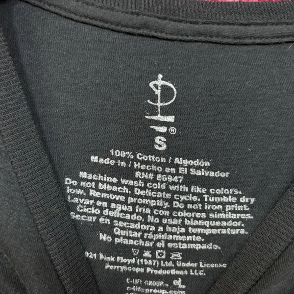 Pink Floyd The Dark Side of the Moon women's Tee S - Image 4