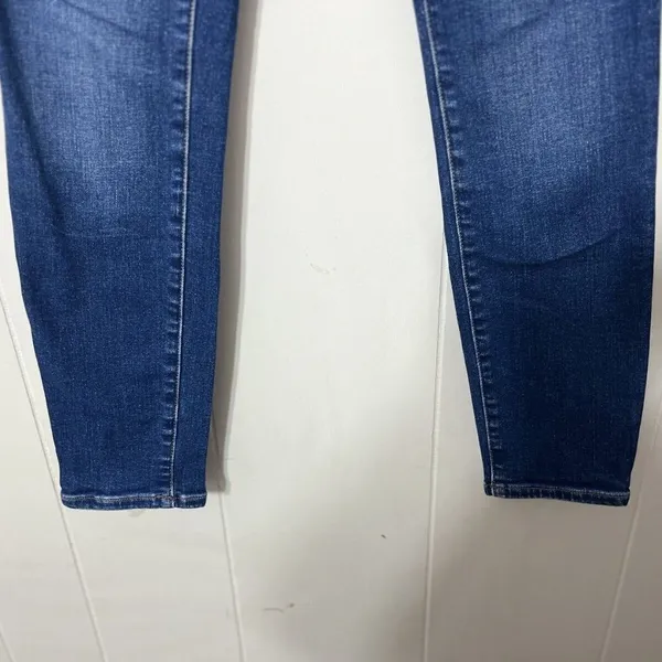 J.Crew 8” Toothpick Skinny Stretch Jeans Blue Women’s Size 27 Classic Denim - Image 2