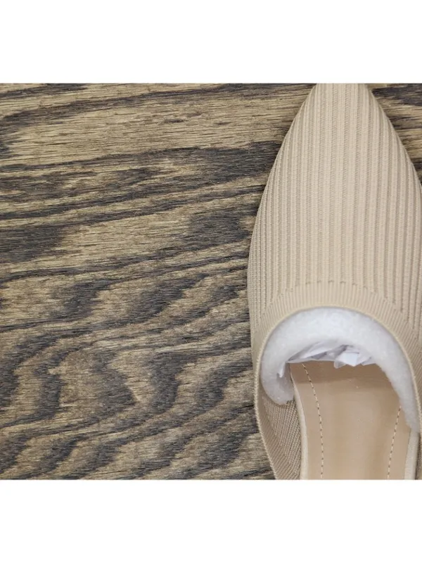 NWT Journee Collection Womens Knit Slip-On Aniee Mules ANIEE Beige Brown 7M - Image 15