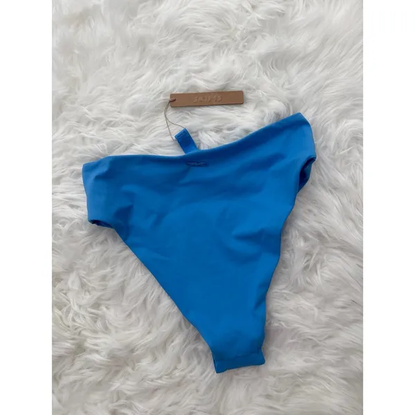 Skims Signature Swim Mid Waist Bottom Tide Size XS - Image 5