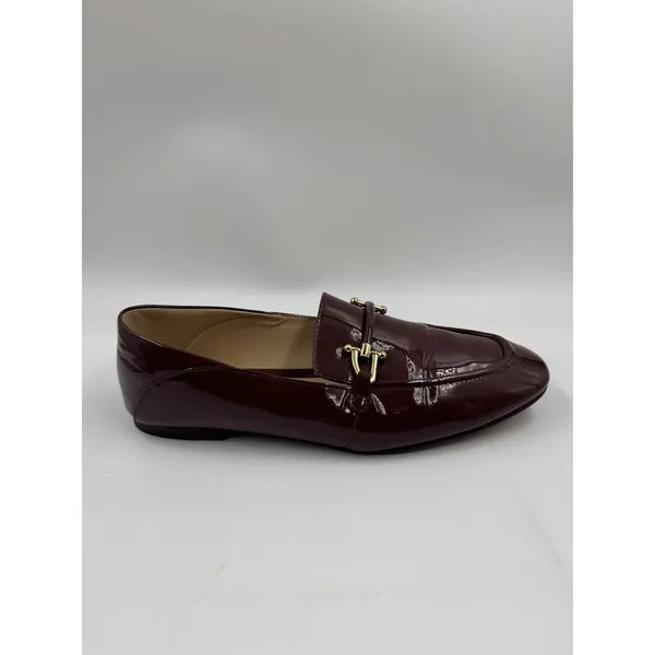 Clarks Women’s Size 9.5 Merlot Slip-On Loafer Leather Burgundy/Red - Image 8