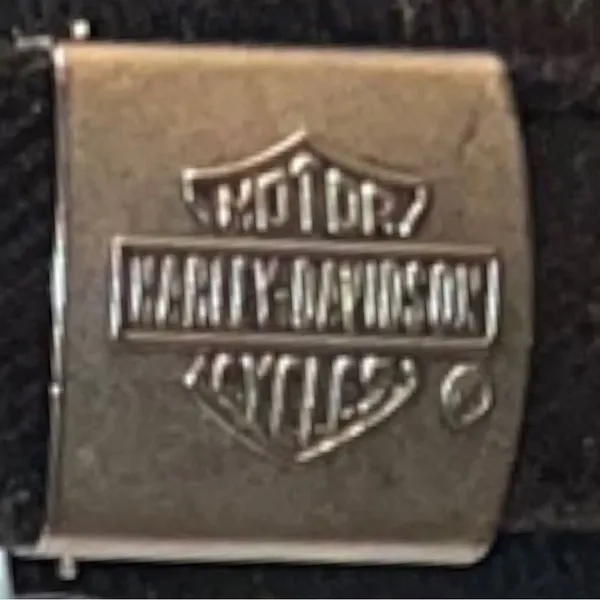 Harley Davidson black cap! Logo on front - Image 5