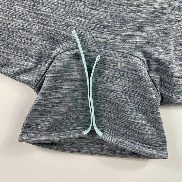 Columbia Sweatshirt Womens‎ Large Blue Oversized Cowl Neck Fleece Lined Ladies - Image 3