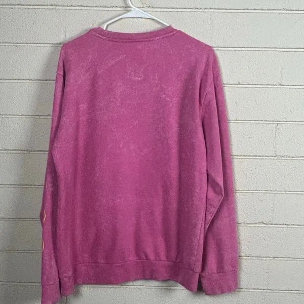 Nirvana Band Pink Sweatshirt size L - Image 5