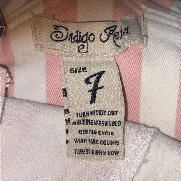 Indigo Rein overalls denim shorts - Image 4