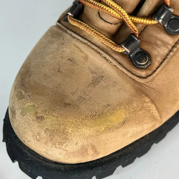 Wilderness by Wolverine Tan Brown Leather Hiking Trail Outdoor Boots Women 9 - Image 9