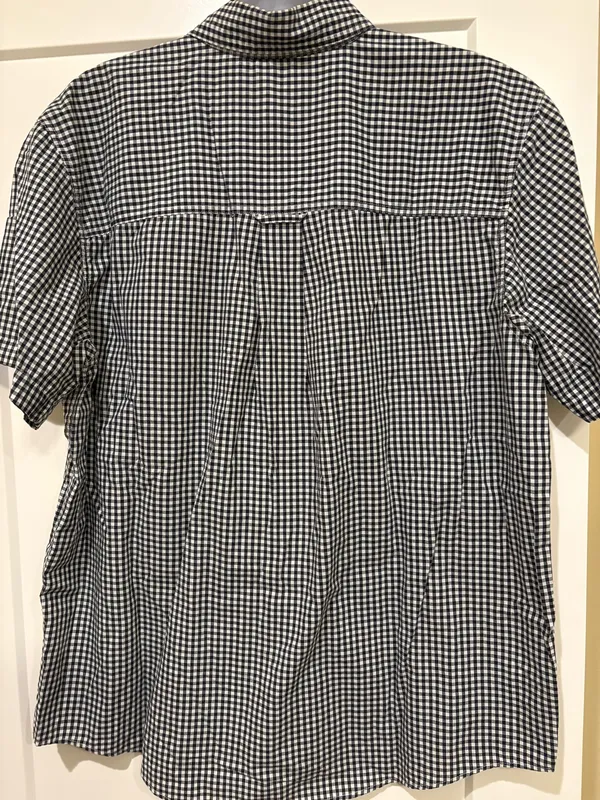Chaps Easy Care Short Sleeve Button-Down Shirt – Size L/G - Image 4